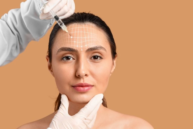 woman getting fillers